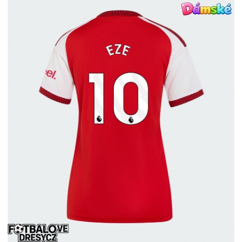 Arsenal Eberechi Eze #10 Dámské Domácí Dres 2026-27 Krátký Rukáv Arsenal Eberechi Eze #10 Dámské Domácí Dres 2026-27 Krátký Rukáv